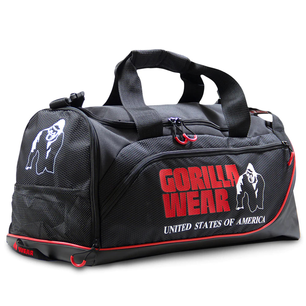 Gorilla Wear Jerome Gym Bag Black/Red