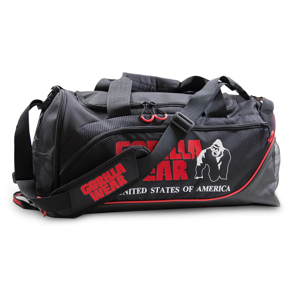 Gorilla Wear Jerome Gym Bag Black/Red