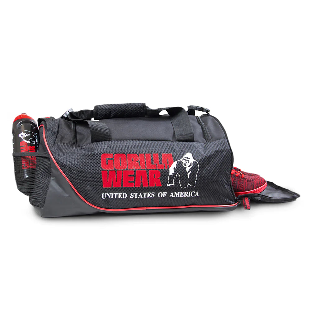 Gorilla Wear Jerome Gym Bag Black/Red