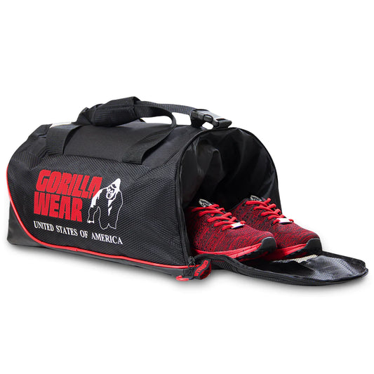 Gorilla Wear Jerome Gym Bag Black/Red