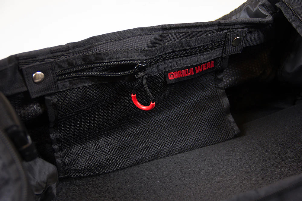 Gorilla Wear Jerome Gym Bag Black/Red