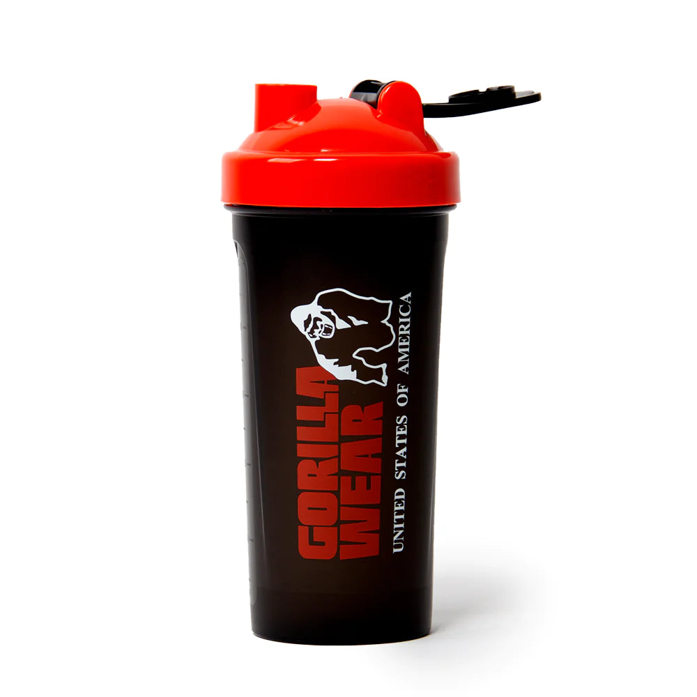 Gorilla Wear Shaker XXL, Black/Red 1L