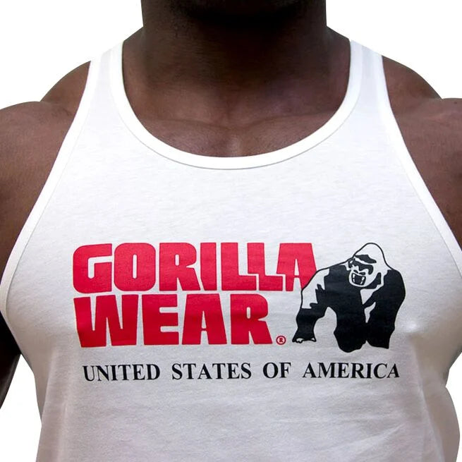 Gorilla Classic tank top White