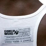 Gorilla Classic tank top White