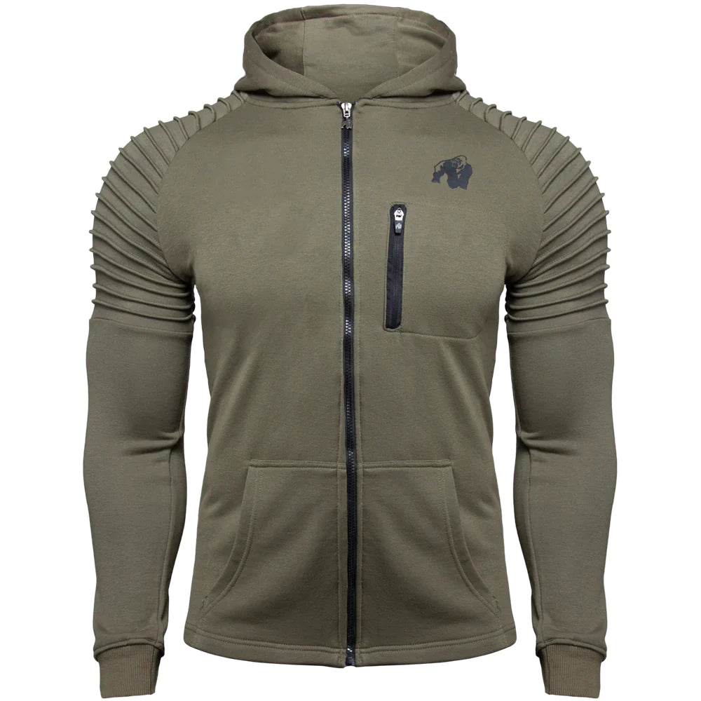 Gorilla Wear Delta hoodie Army Green