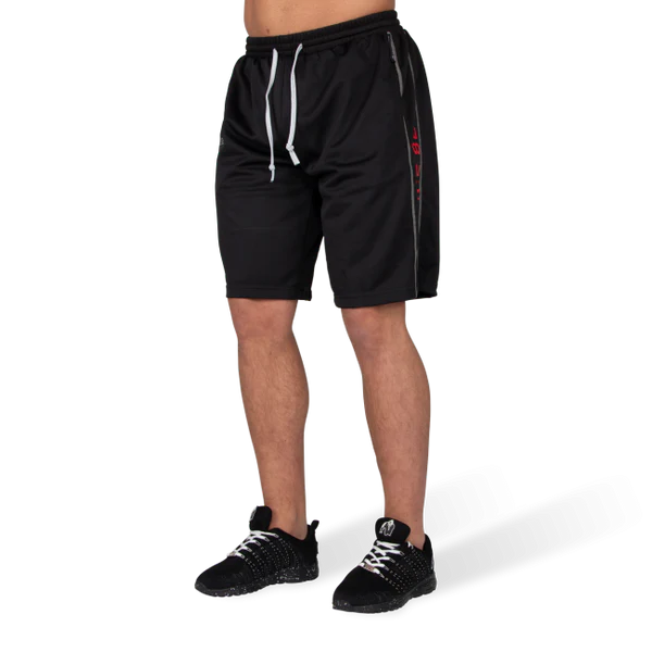 Gorilla Functional mesh shorts Black/Red