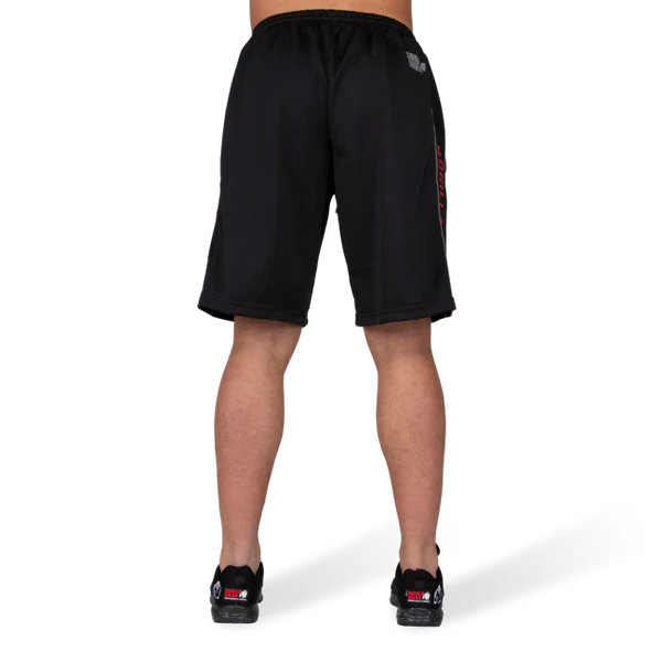 Gorilla Functional mesh shorts Black/Red