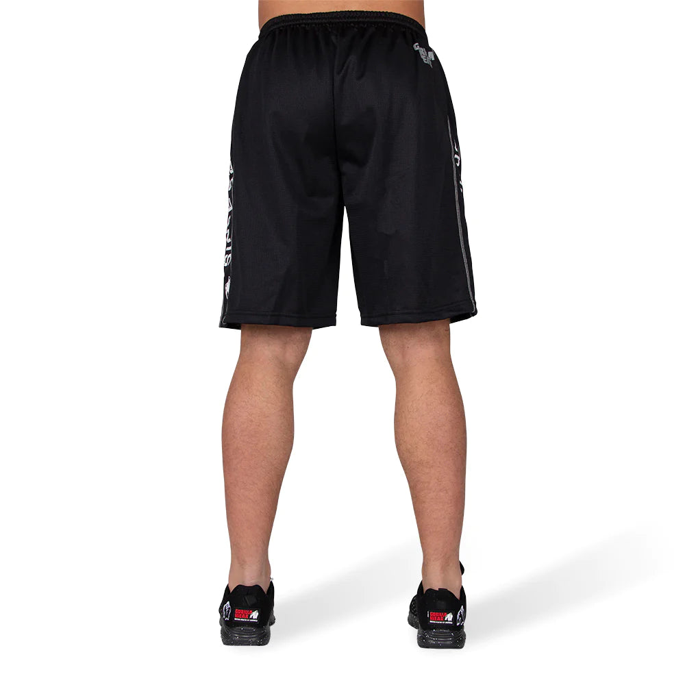 Gorilla Functional mesh shorts Black/White