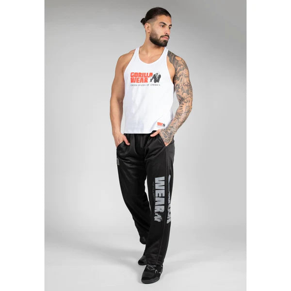 Gorilla Logo mesh pants Black