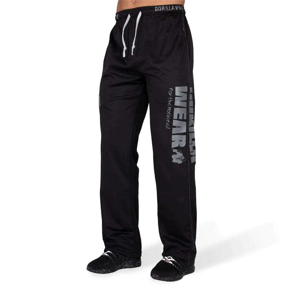 Gorilla Logo mesh pants Black