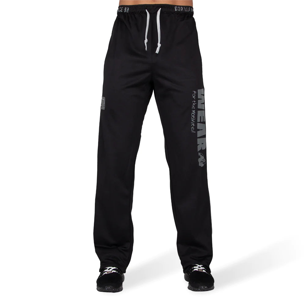 Gorilla Logo mesh pants Black