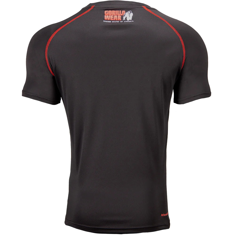 Gorilla Performance T-shirt Black/Red