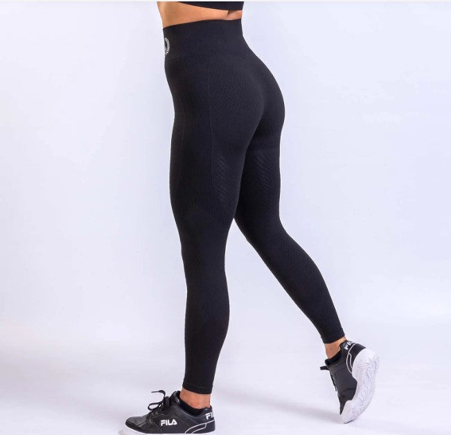 GAZOZ ONE Grace Seamless Leggings Black, Size XS