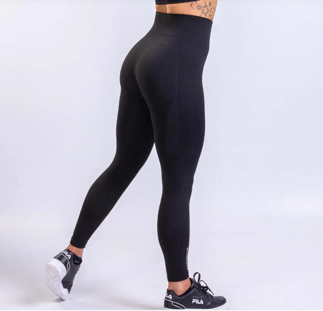 GAZOZ ONE Grace Seamless Leggings Black, Size XS