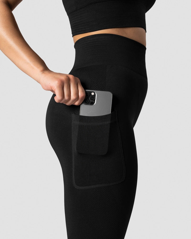 ICANIWILL Define Seamless Pocket Tights Black