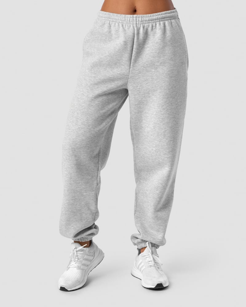 ICANIWILL Everyday Sweatpants Wmn White Grey Melange