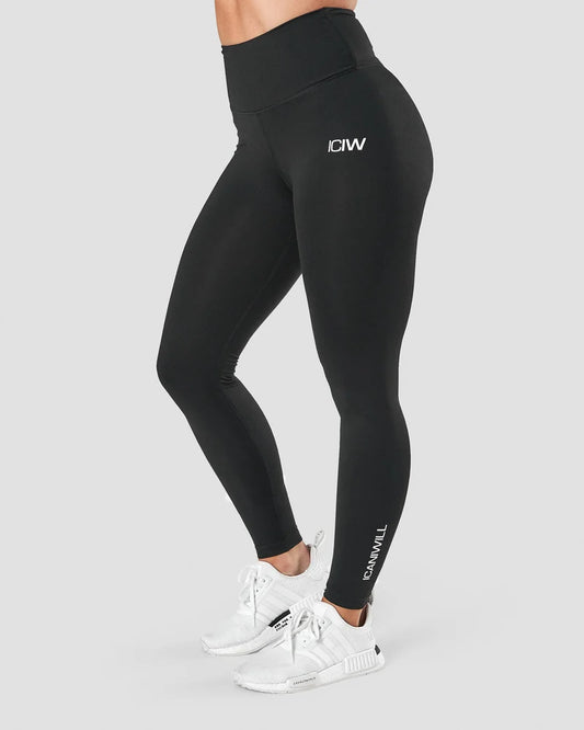 ICANIWILL Scrunch V-shape Tights Black