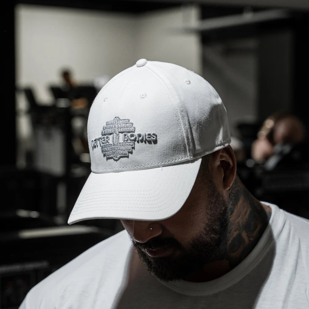 Better Bodies Baseball Cap, White