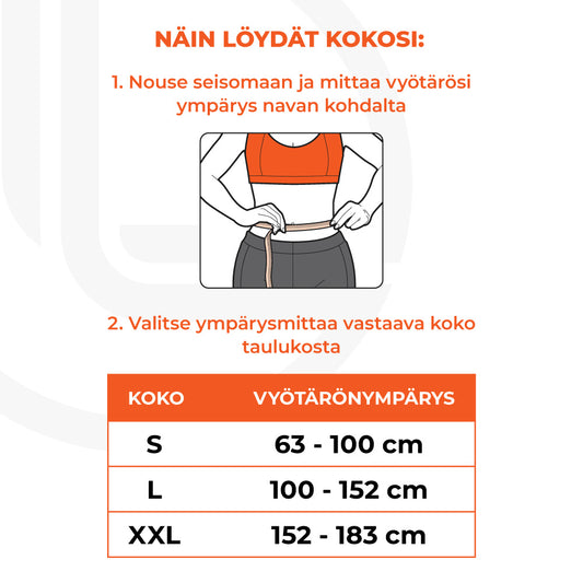 Lifeturn LTB10 Selkätuki