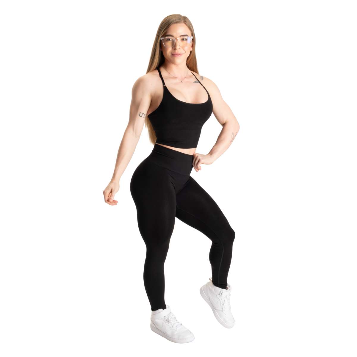 Better Bodies Rockaway leggings V2 Black melange, UUTUUS!