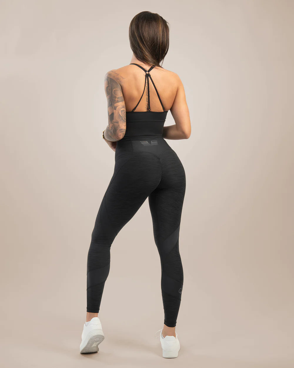GAVELO Tights Swirl Black - Naisten Treenitrikoot