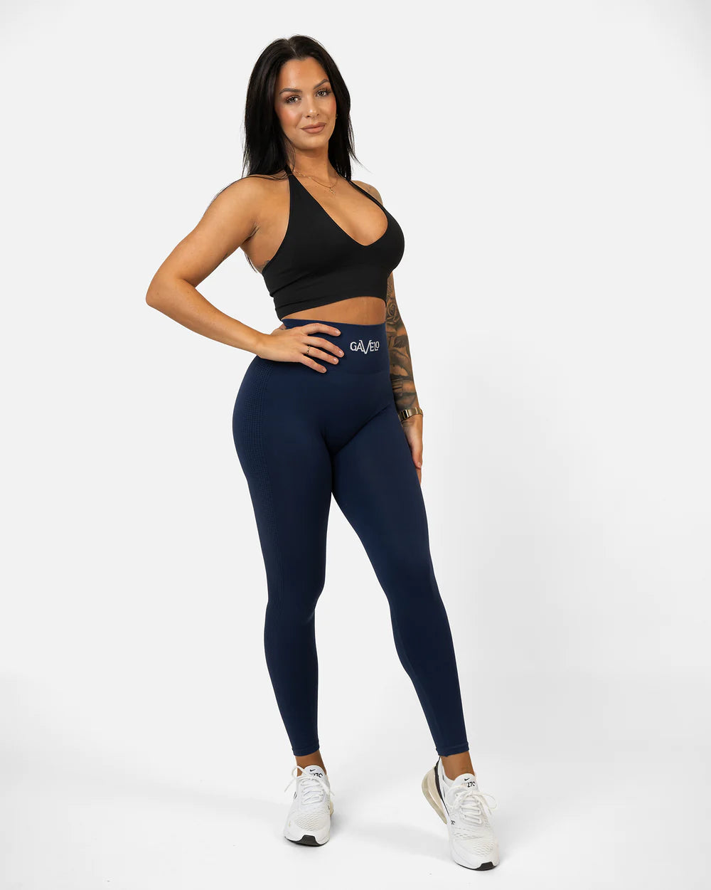 GAVELO Seamless Booster Polar Night Tights - Naisten Treenitrikoot