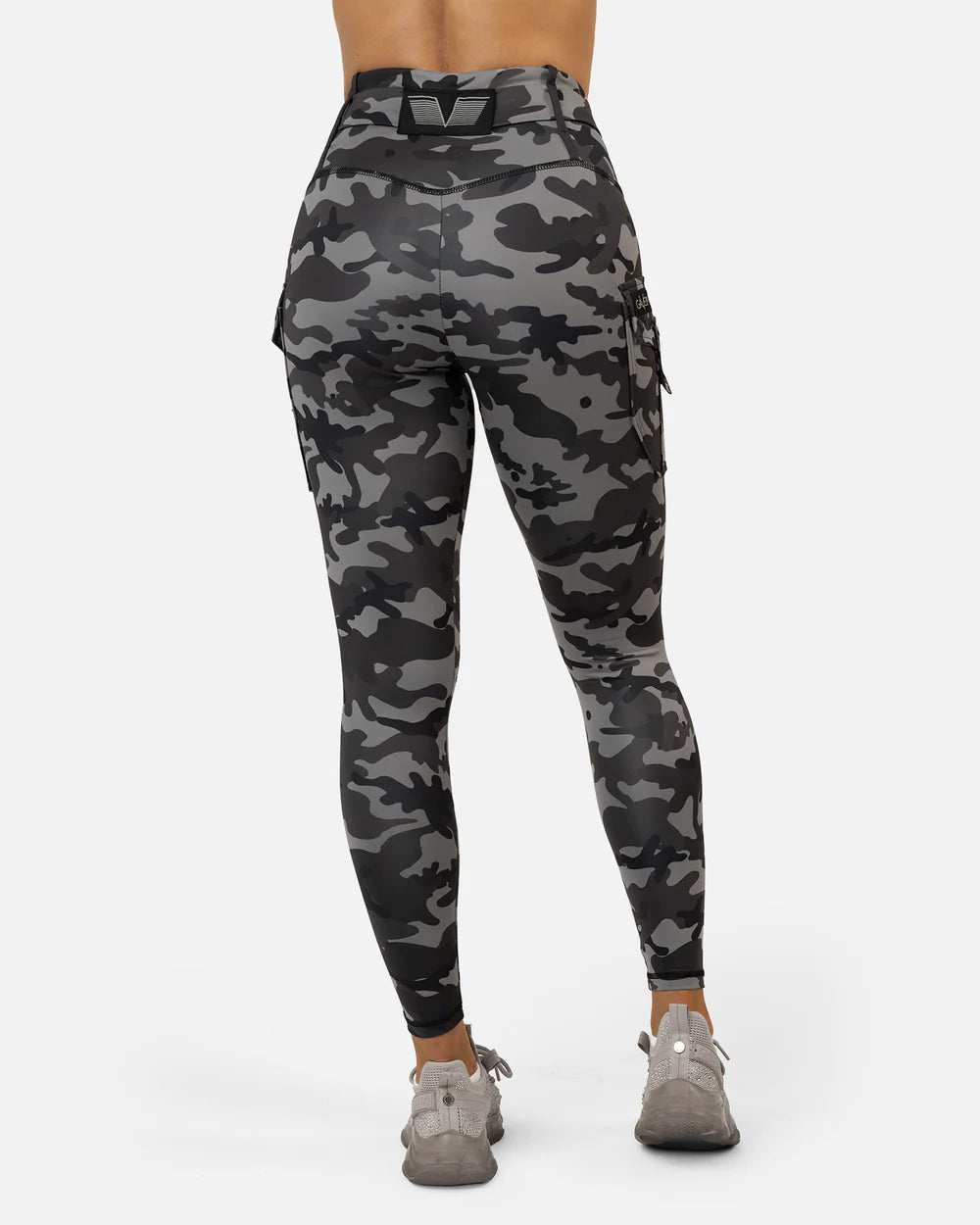 GAVELO Cargo Leggings Camo Stealth