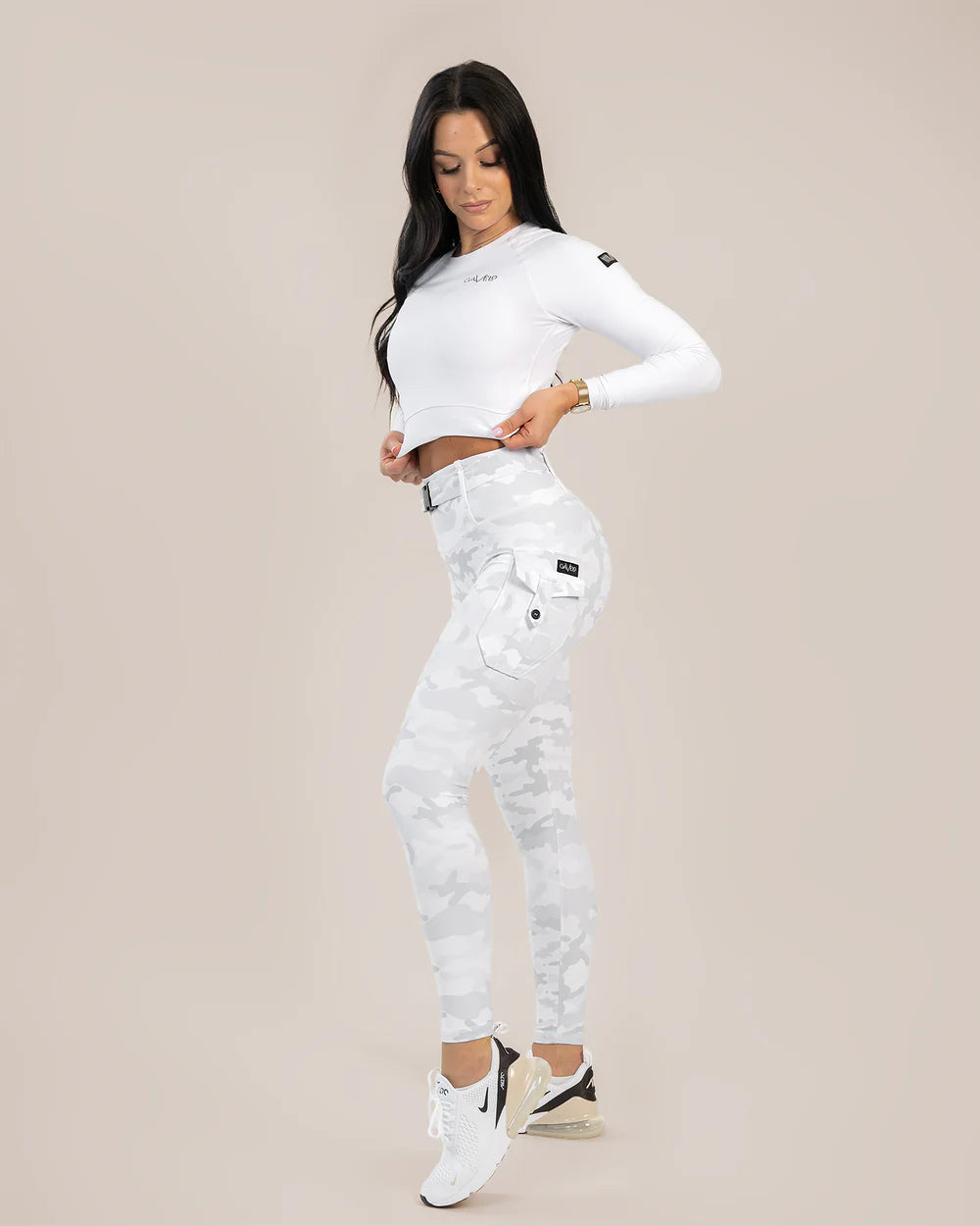 GAVELO Cargo Leggings Frost