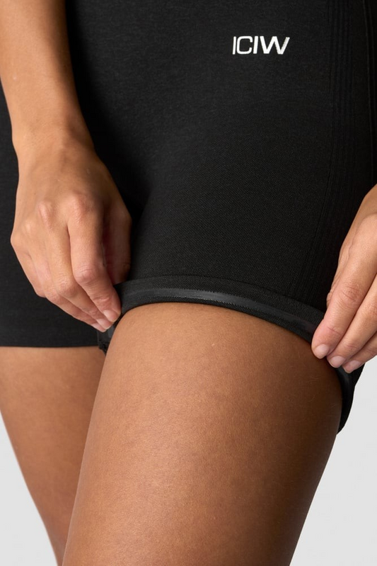ICANIWILL Soft Seamless Shorts Wmn, Black