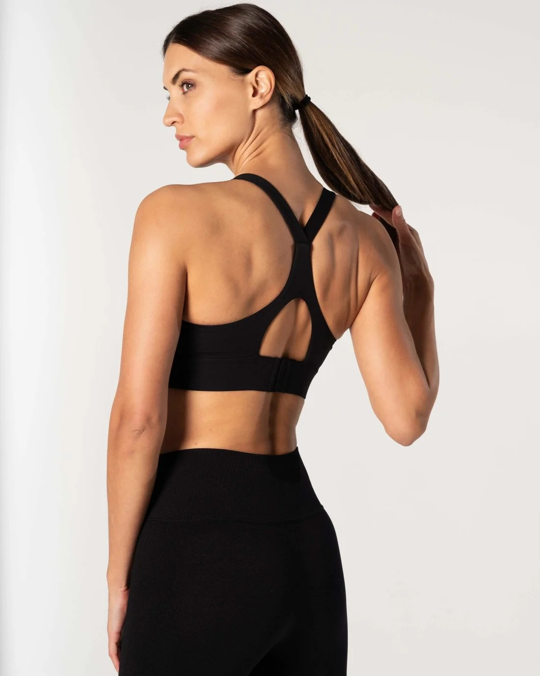 RELODE Core Sports Bra, Black