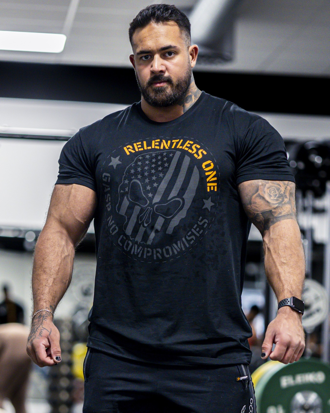 GASP Relentless One Tee, Black