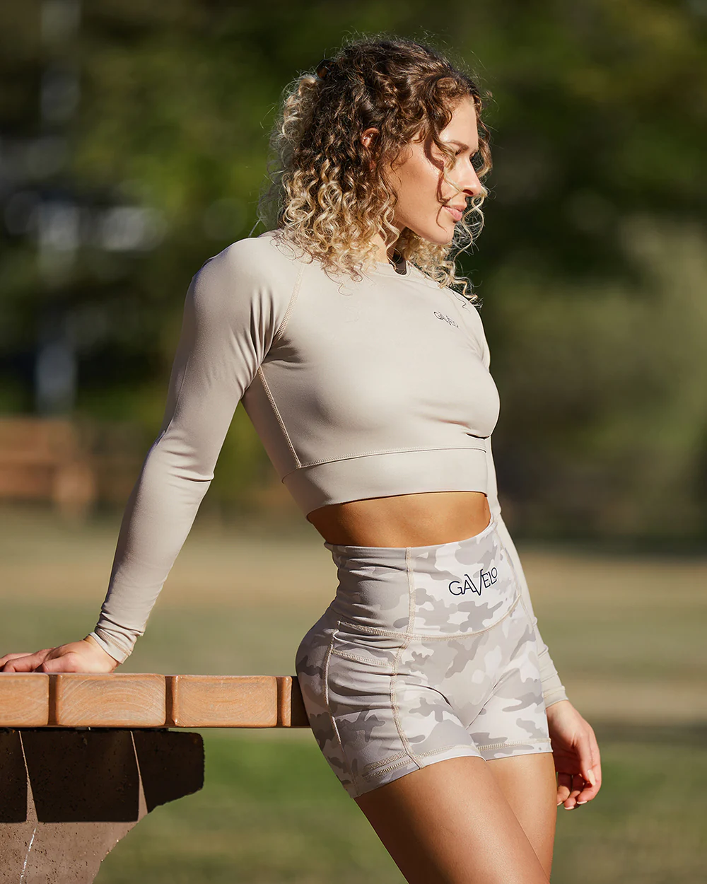 GAVELO Pocket Shorts, Sand Dune