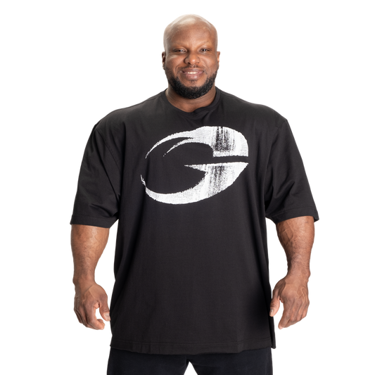 GASP Pump Cover Iron Tee, Black, XL