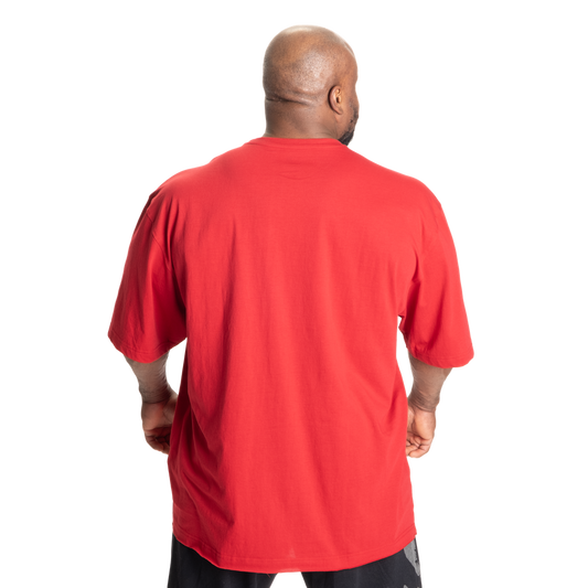 GASP Pump Cover Iron Tee Chili Red