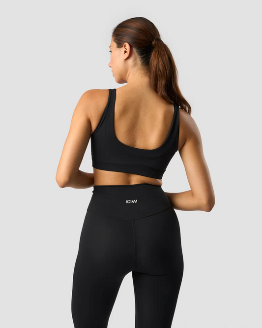 ICANIWILL Nimble Sports Bra, Black