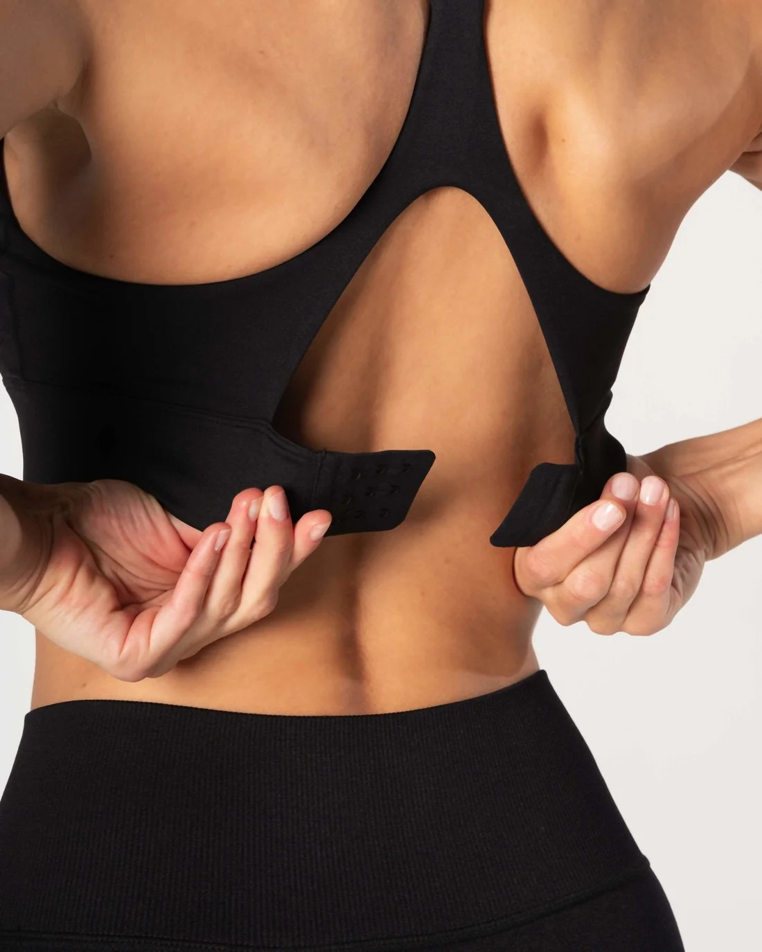 RELODE Core Sports Bra, Black
