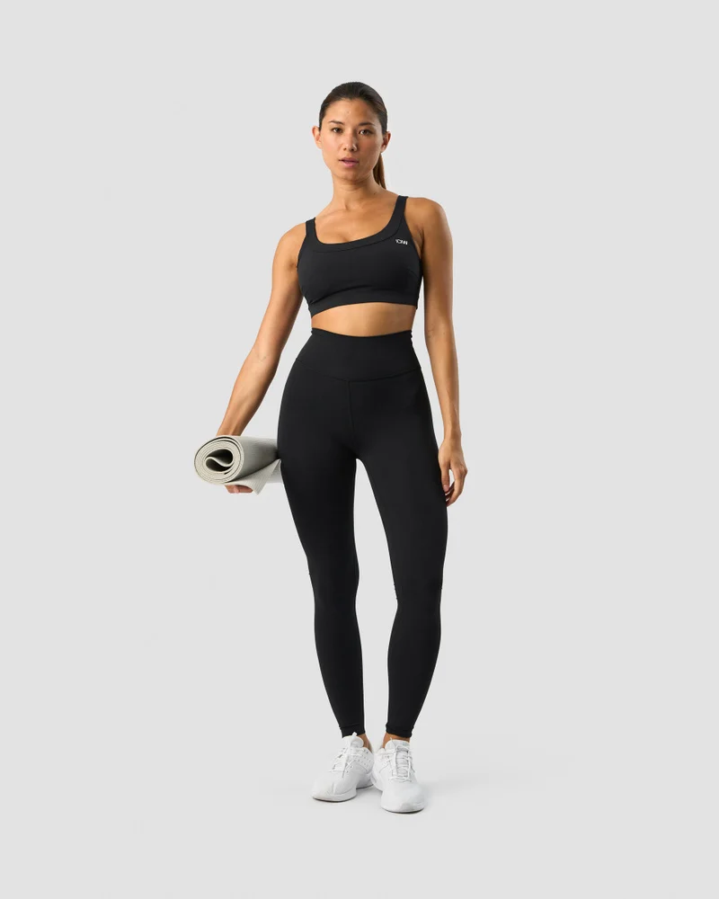 ICANIWILL Nimble Sports Bra, Black