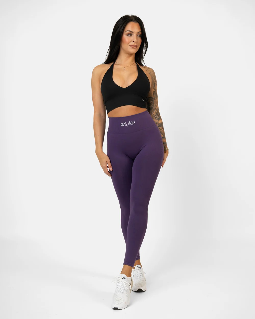 GAVELO Seamless Booster Purple Tights
