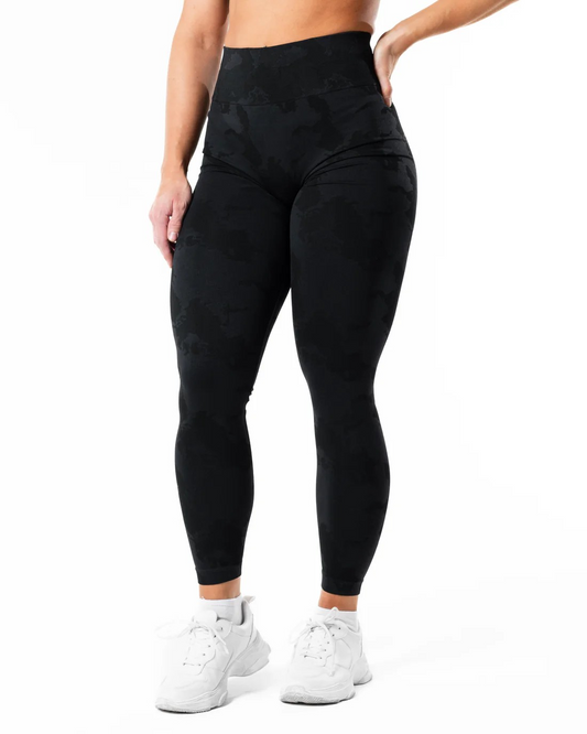 RELODE Prime Scrunch Camo Tights