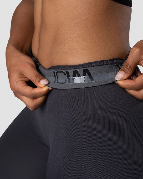 ICANIWILL Define Logo Seamless Tights Wmn Graphite/Black, XS