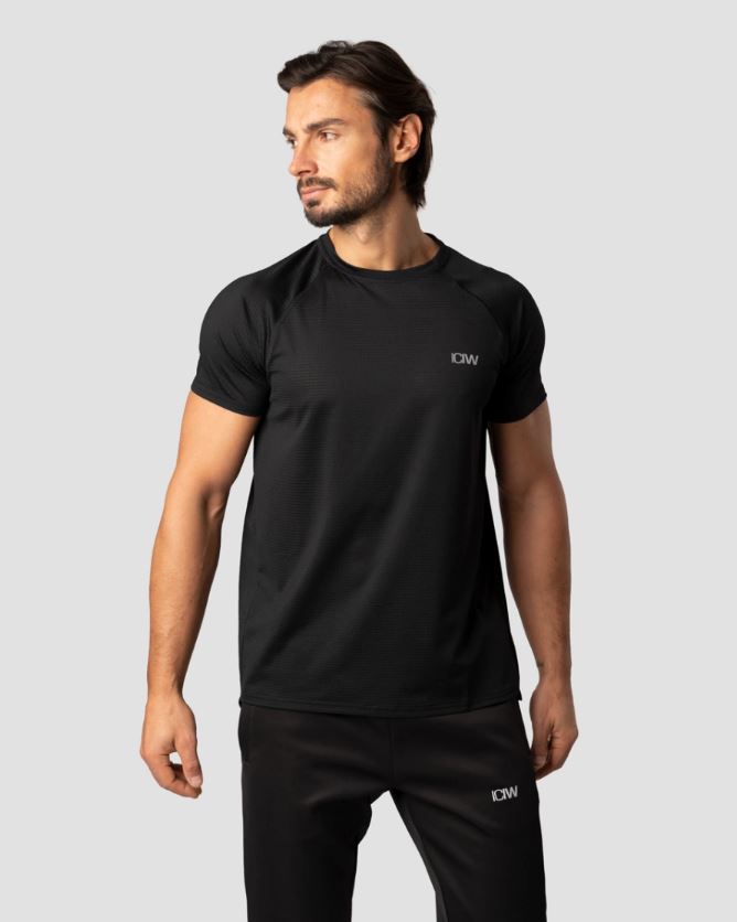 ICANIWILL Training Mesh T-Shirt v2 Black