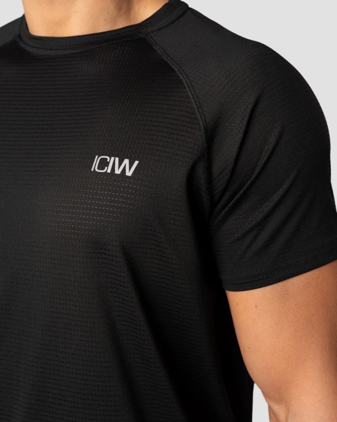 ICANIWILL Training Mesh T-Shirt v2 Black