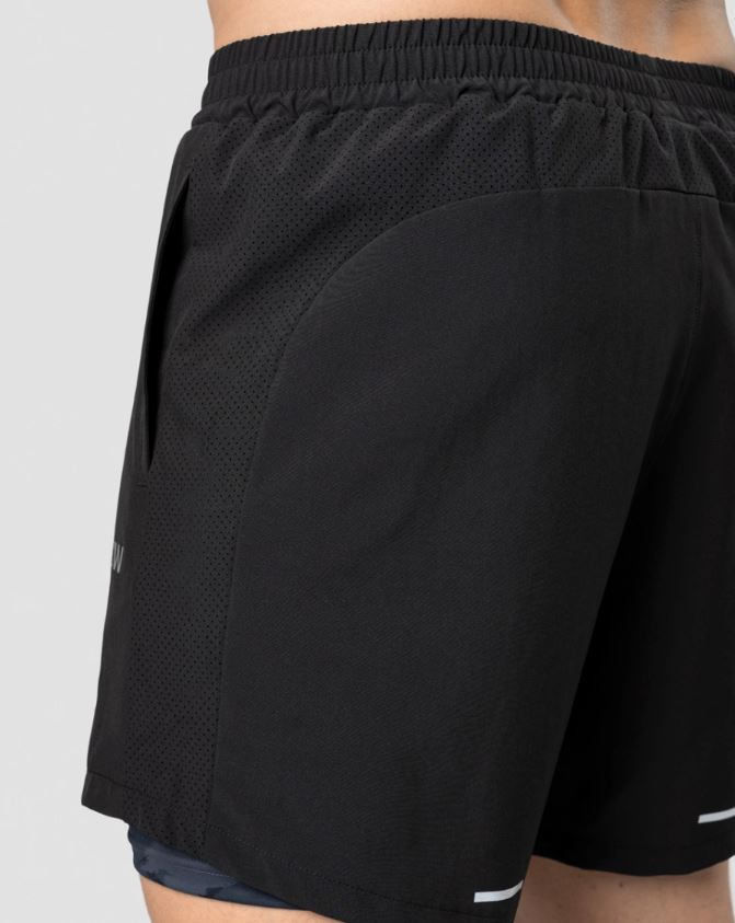 ICANIWILL Mercury 2-in-1 shorts Black Camo