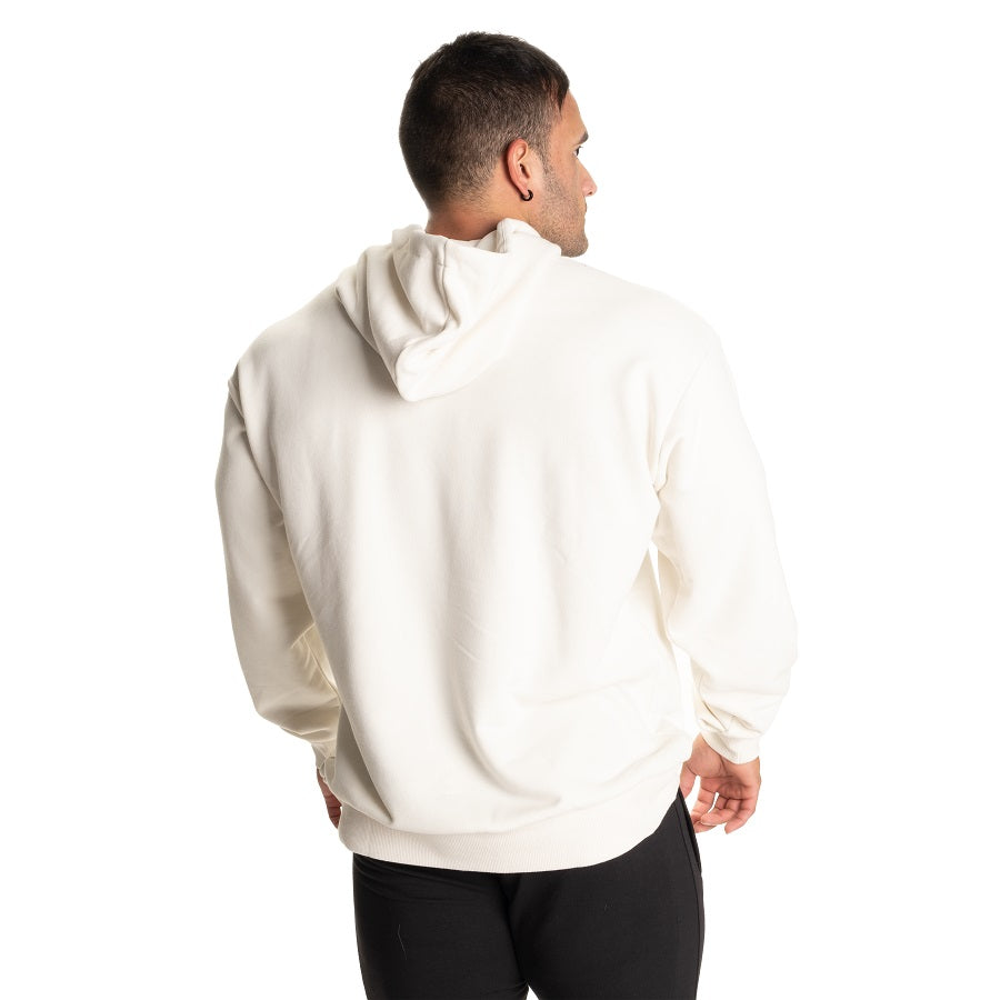 Better Bodies Logo Hoodie V2 Off White UNISEX