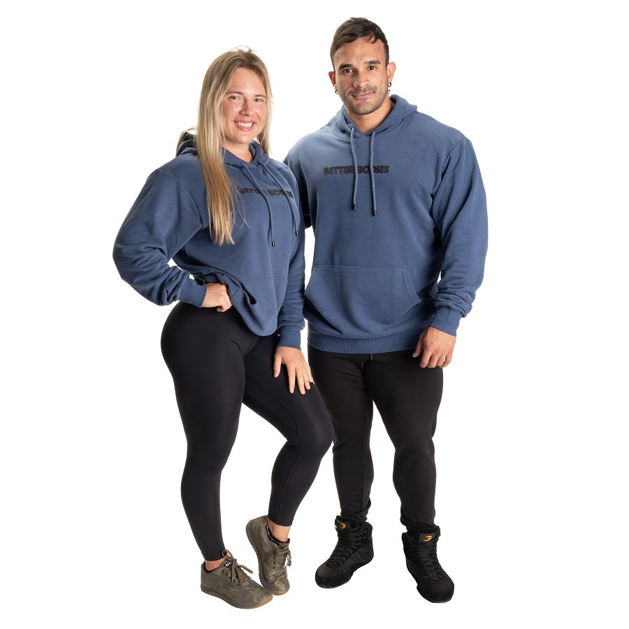 Better Bodies Logo Hoodie V2 UNISEX Sky Blue