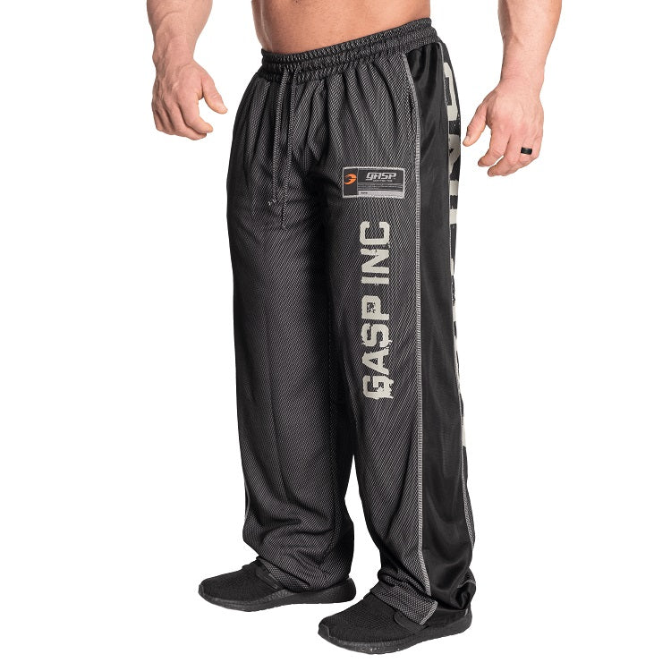 GASP No1 Mesh Pant Black