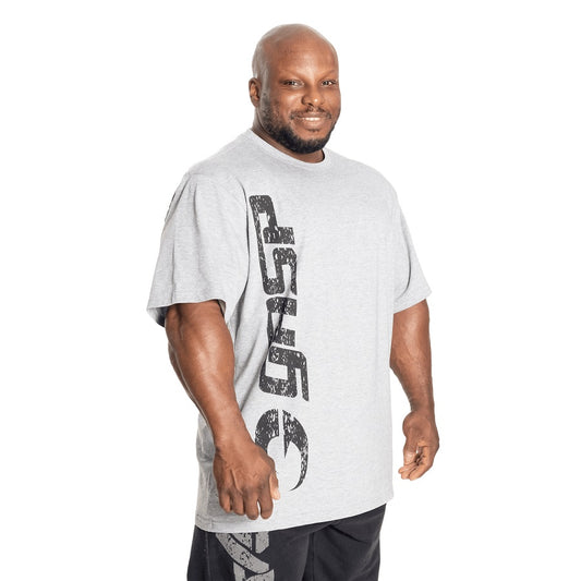 GASP Original Tee, Light Grey Melange