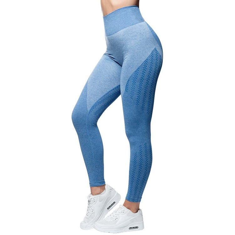 Anarchy Apparel Wabisabi Seamless Legging, Ocean Blue