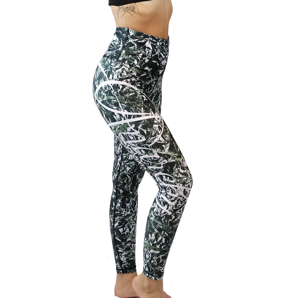 Anarchy Apparel Foil Leggings, Size S