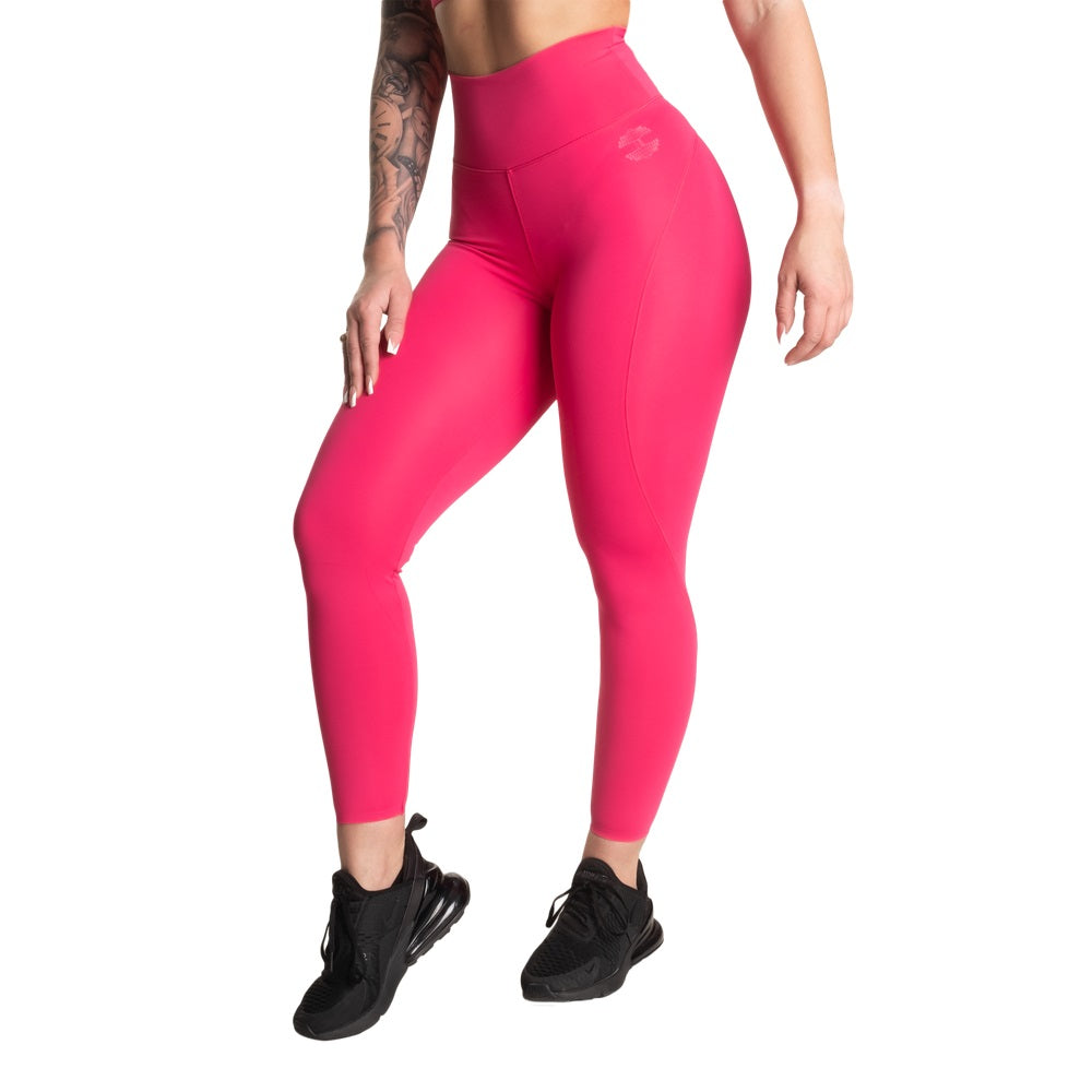 Better Bodies High Waist Leggings, Hot Pink
